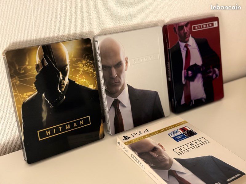 Jeu Hitman Pour PS4 - Édition Steelbook Limitée - Comme Neuf - PEGI 18