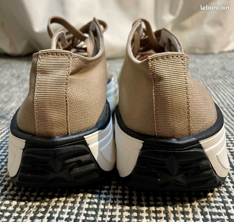 Chaussures Tennis Marron Femme Tennis/ Sneakers Femme Tissu Marron - Main Image