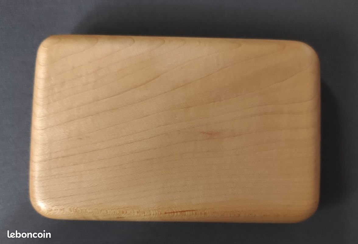 Coffret bois rasoir et brosse à dents (neuf) (image 5)