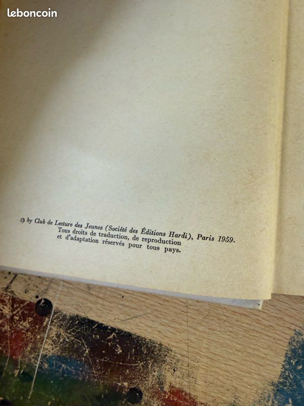 Lot 3 volumes Club de Lecture des Jeunes – 1959 – Conan Doyle, Jules Verne, Richmal Crompton… (image 4)