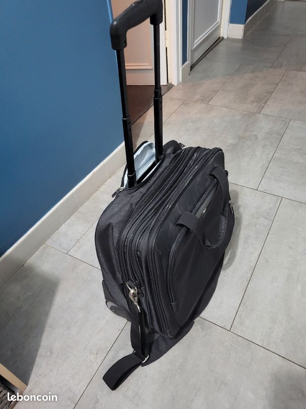 Valise delsey compacte business noire (image 2)