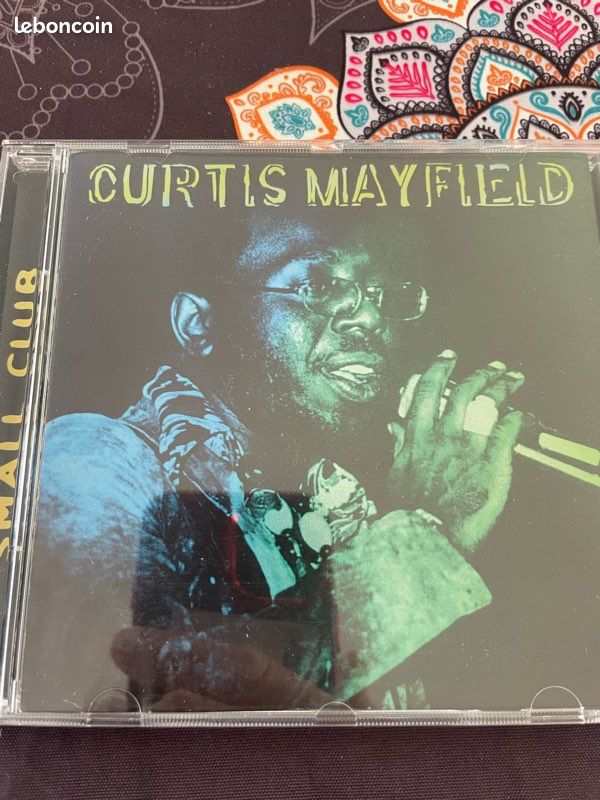 Cd bootleg curtis mayfield ( small club ) - CD - Musique