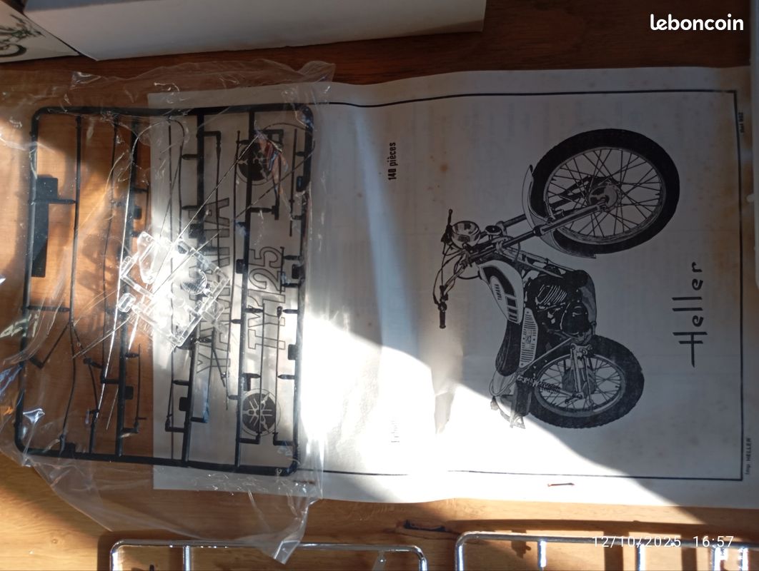 Yamaha ty 125 Heller maquette Collection