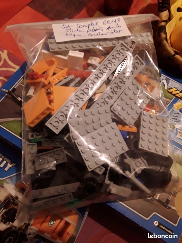 Lego City 60118, Camion poubelle (Garbage Truck) complet avec notices (image 3)