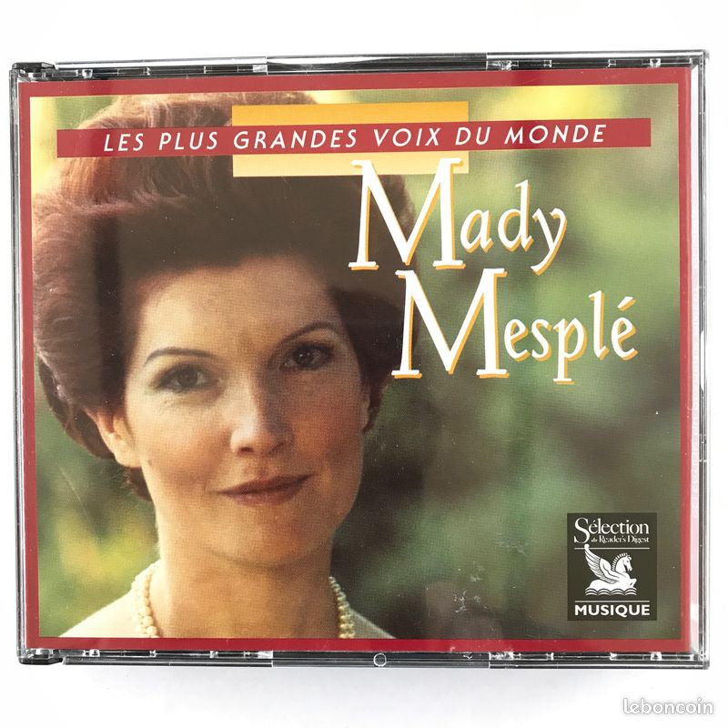 3 CD Mady Mesplé - Les plus grandes voix du Monde (image 1)
