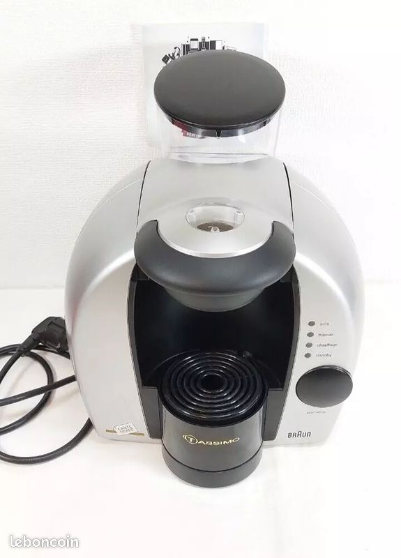 Tassimo Joy Silver Tassimo Coffee Machine TASSIMO Joy White E