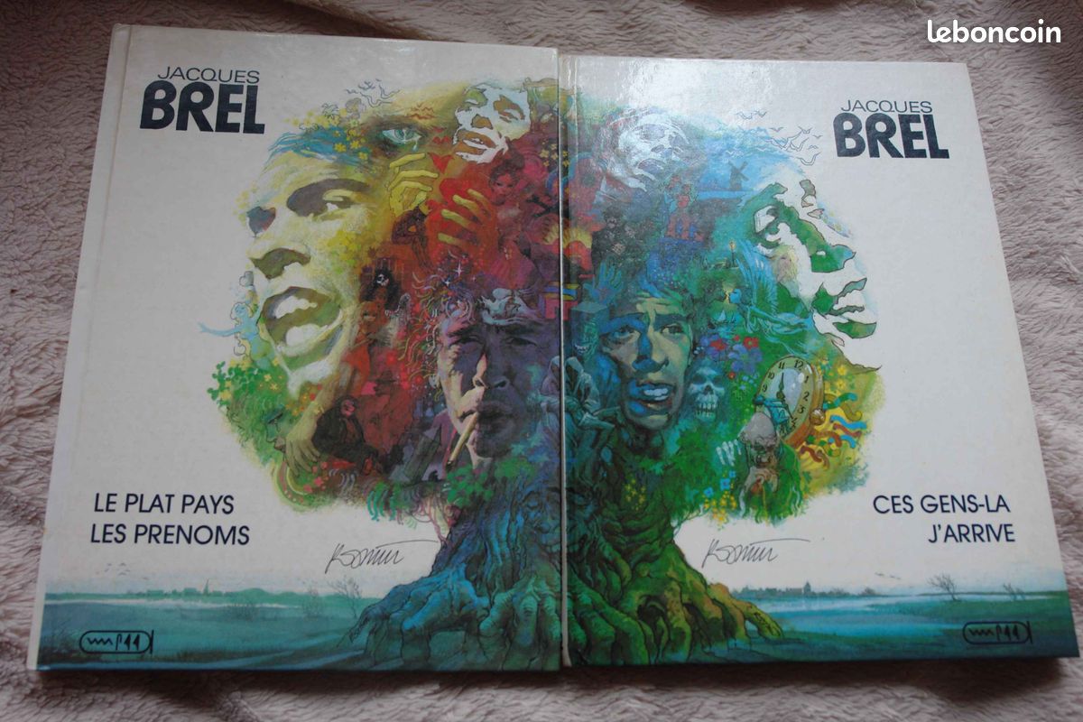 Album de BD chansons de Jacques Brel (image 1)