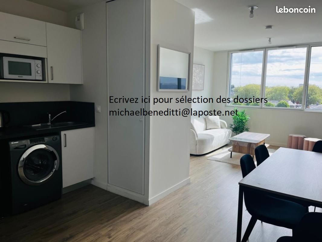 Appartement 2 pièces 39 m² · à Angers · 39 m² · 551 €/mois