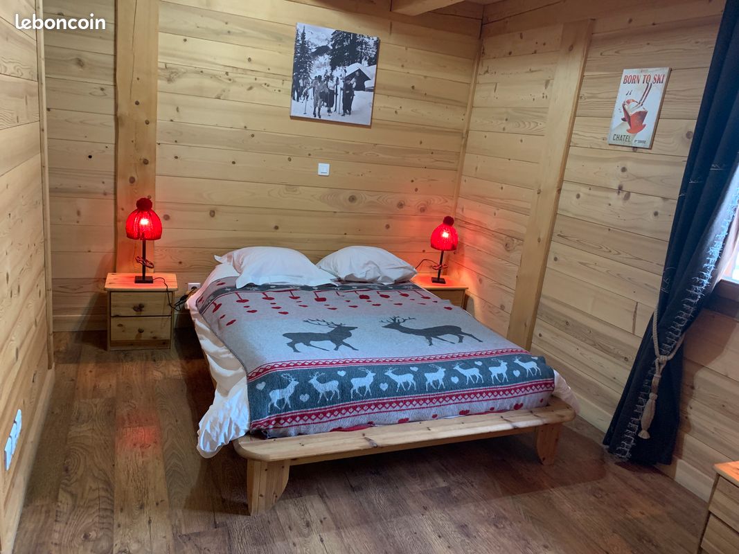 Très beau chalet en bois à 200 m des remontées mécaniques de Barbossine