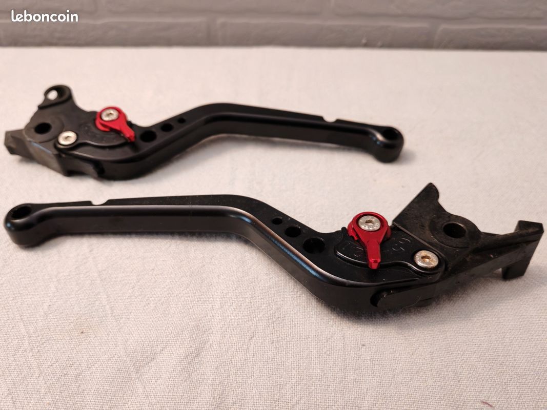 Levier (leviers) Long CNC Noir Pour Suzuki TL1000S 1997-2003 - Neuf Sous Emballage