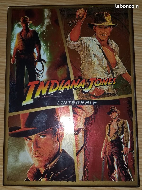 Coffret 5 DVD - "L'intégrale - Indiana Jones" (image 1)