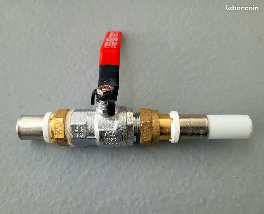 Vannes à sphère Mâle/Mâle (image 2)