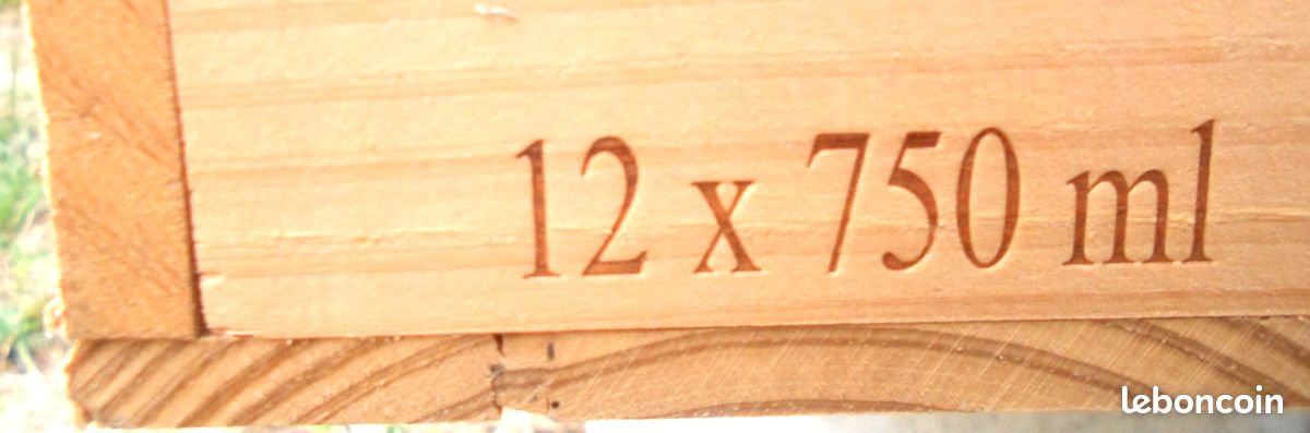 Caisses à vin, en bois - NEUVES - 8 euros pièce 0604409154 (image 15)