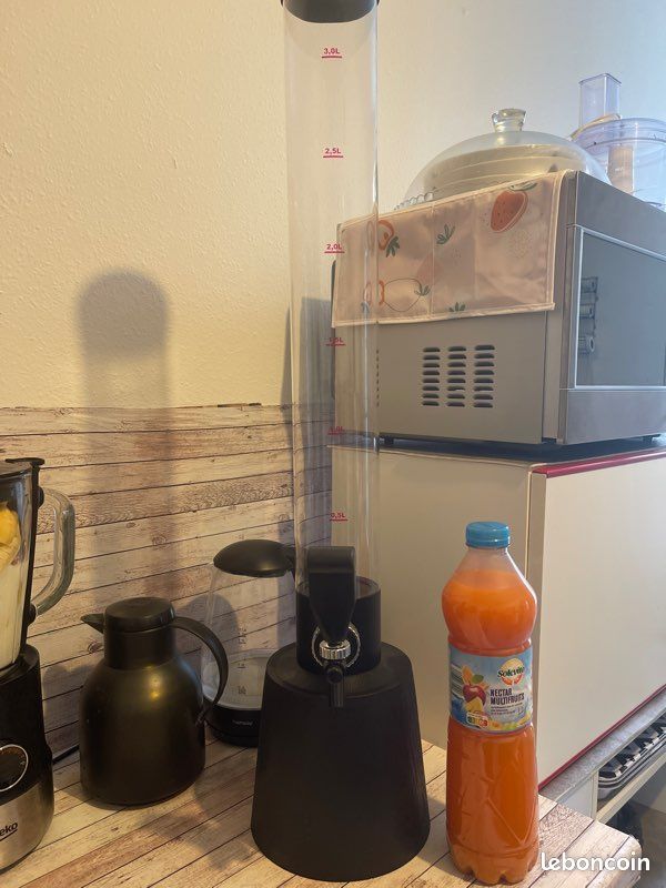 Distributeur de bière,jus,eau xxl de 3l (image 1)