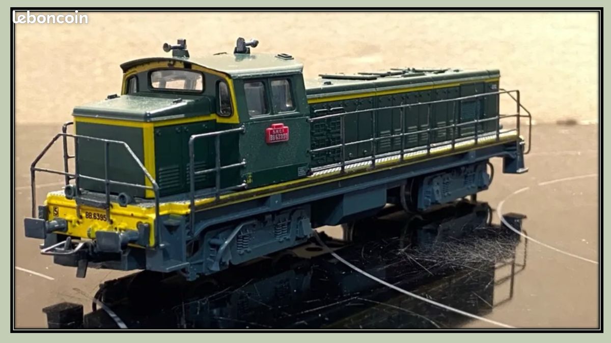 MODELE UNIQUE base Roco BB 9258 SNCF traverses renforcées