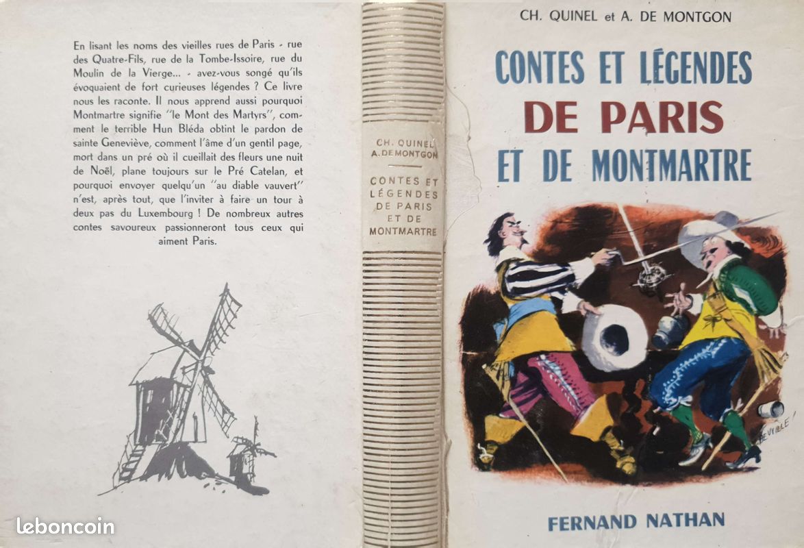 Contes et légendes de Paris et de Montmartre, Nathan, 1965 (image 3)