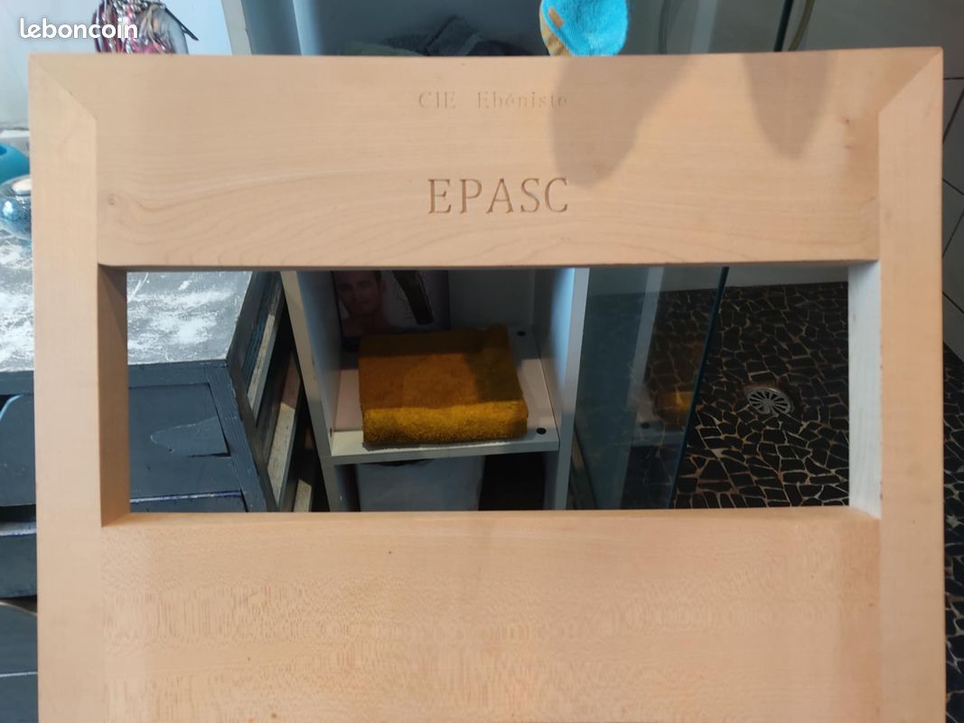 Fauteuil transformable en bois – Cie Ébéniste, modèle Epacs (image 4)