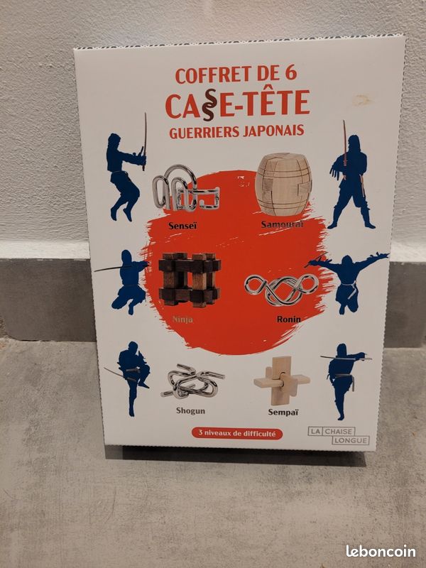 Casse tête guerrier japonais (image 1)