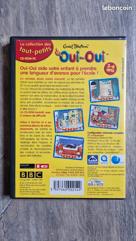 Jeu PC Oui-Oui en route pour l'école (image 2)