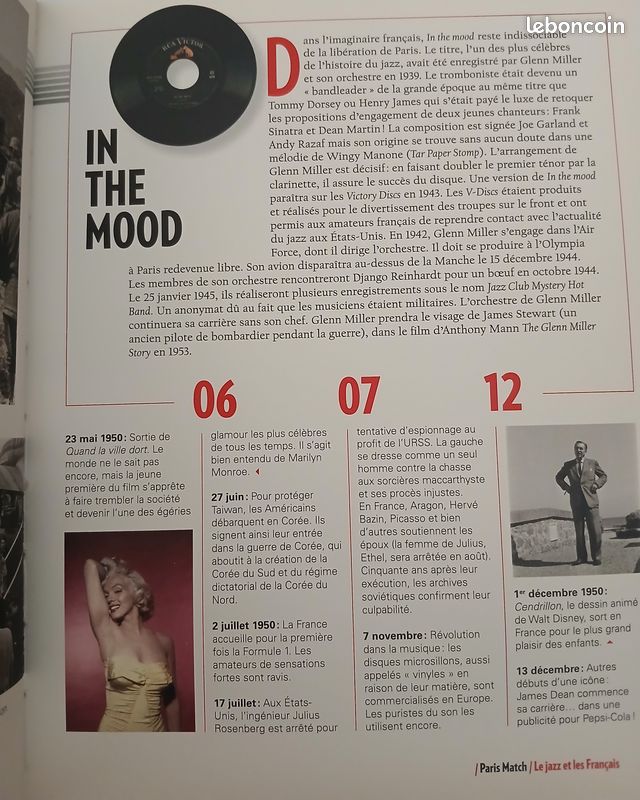 2 CD - Le Jazz et les français - Paris Match (image 6)