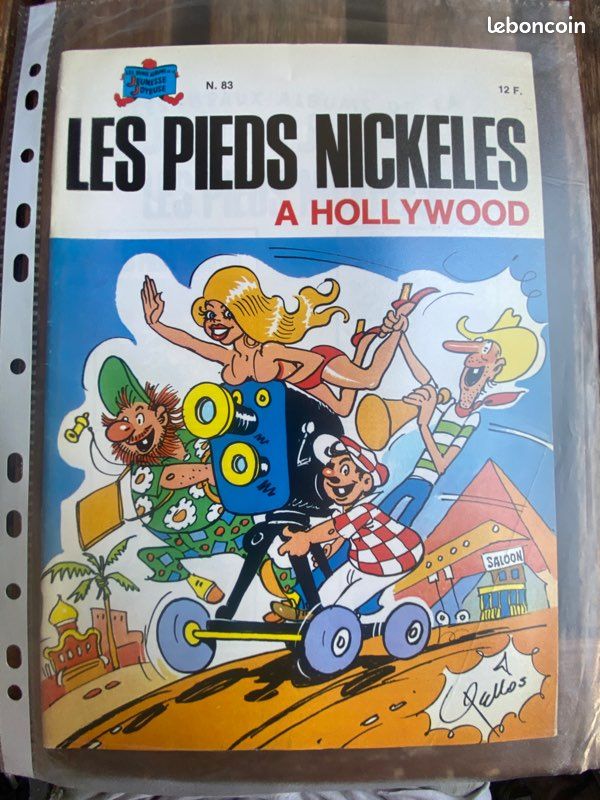 Les pieds nickelés à Hollywood. Numéro 83 (image 2)