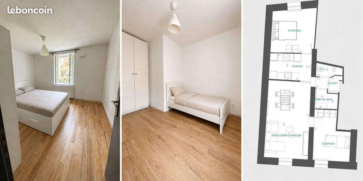 Parking 3 pièces 59 m² · à Vitry-sur-Orne · 59 m² · 850 €