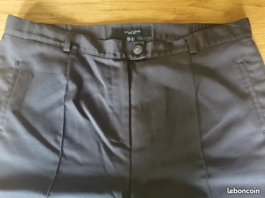 Pantalon Marron Un Jour Ailleurs - Taille 44 (XXL) - Occasion Bon état