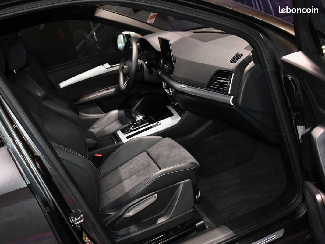 Audi Q5 S-Line 40 TDI 204 Quattro S-Tronic Black Panel GPS Virtual Hayon Induction ACC Pré Sense Car Play Drive Caméra JA 20 Rotor (image 3)