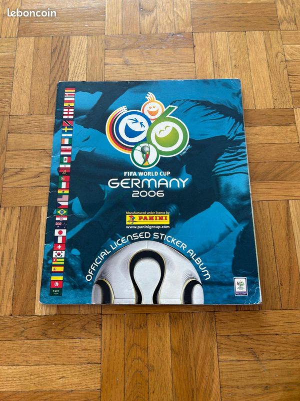 Album panini coupe du monde 2006 (état moyen / complet