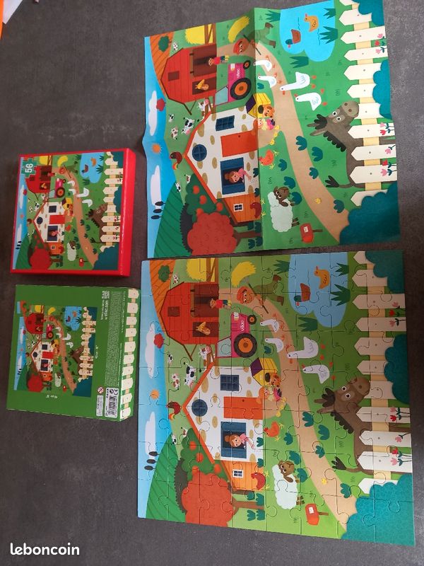Puzzle Vilac de la ferme (image 1)