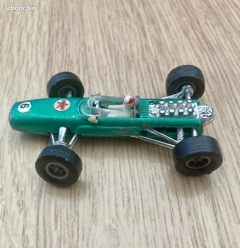 Majorette 318 – Jeep Verte + Formule 1 Blanche – Lot 1983/85 – France