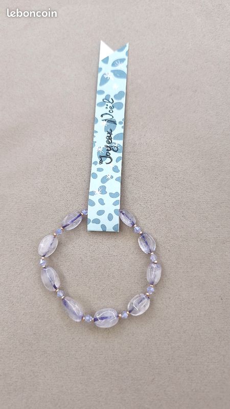 Bracelet améthyste (image 1)