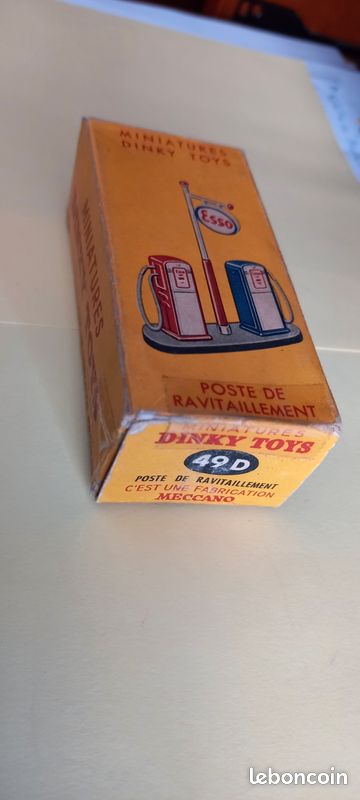 DINKY TOYS 49D – Poste De Ravitaillement ESSO – Boîte D'origine – France