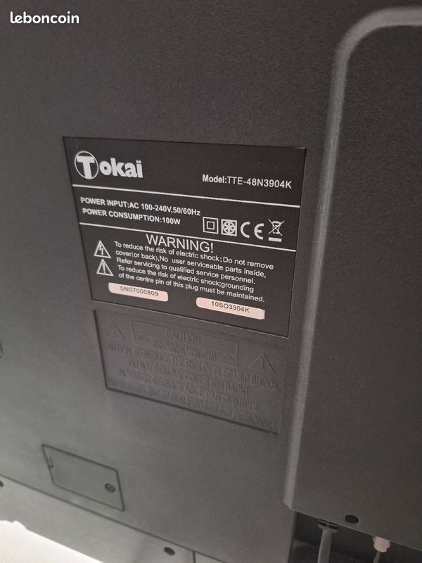 Téléviseur Tokai LCD 122cm (image 6)