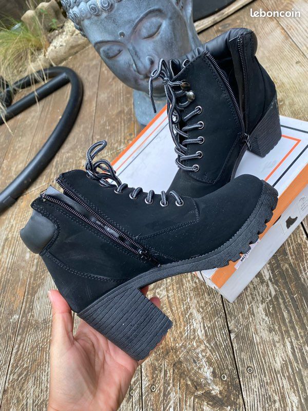 Gemo Chaussure Femme Bottine Bottines Femme Confort A Talon