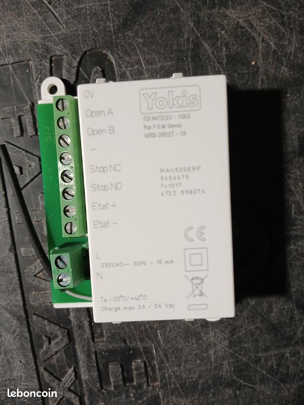 Yokis module pilotage automatisme 5454475 (image 2)