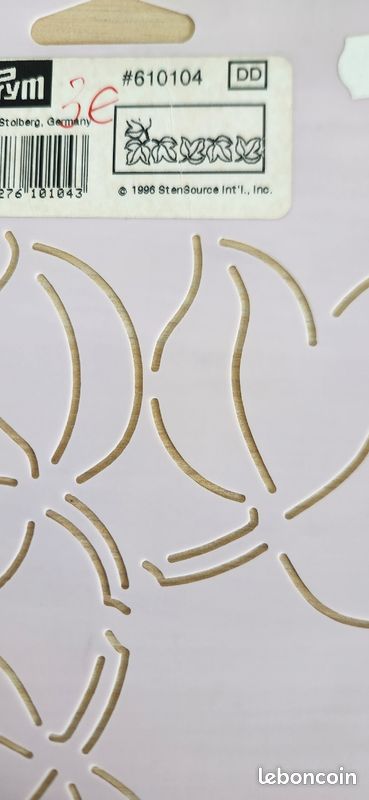 Lot 4 stencils encils (image 4)