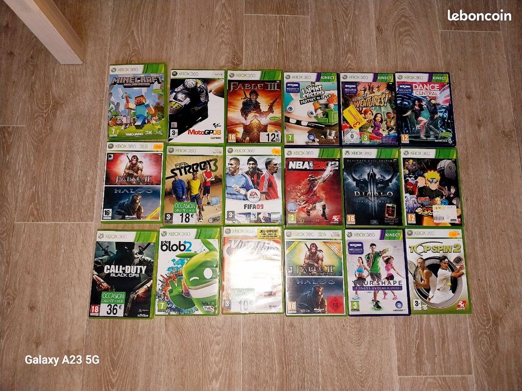 XBOX 360 S + 12 jeu de XBOX (image 3)