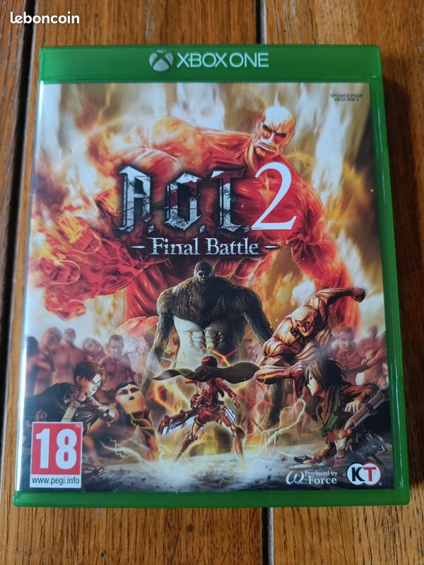 AOT A.O.T ATTACK On Titan L’attaque Des Titans Xbox One Pal Fr EUR 20,90 - PicClick FR