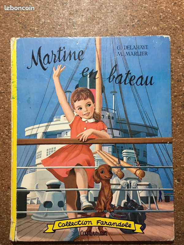 Martine en bateau - 1961 (image 1)