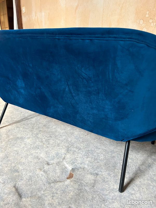 Canapé bleu (image 5)