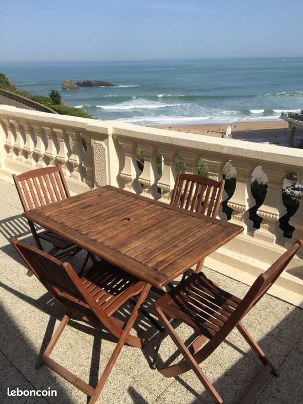 Biarritz gde plage terrasse vue mer (image 1)