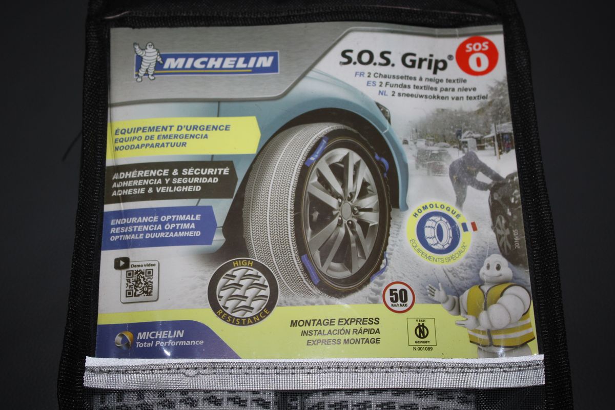 Test des chaussettes à neige Michelin SOS Grip 