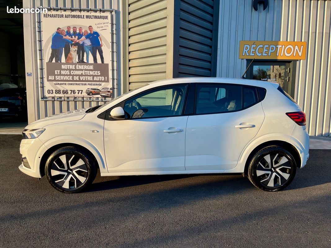 Dacia Sandero III - 1.0 essence SCE 65cv - finition Expression - garantie constructeur 09/2027 (image 3)