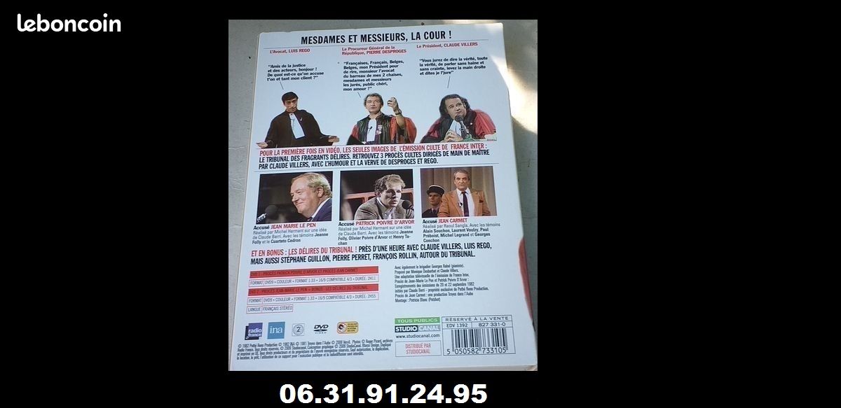 Le tribunal des flagrants délires . Coffret de 2 dvd (image 2)