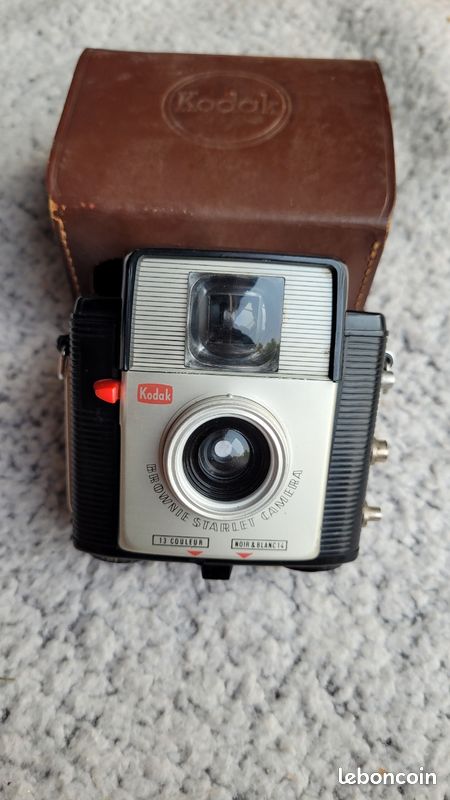 Ancien Appareil Photo Argentique – Vintage – État Fonctionnel