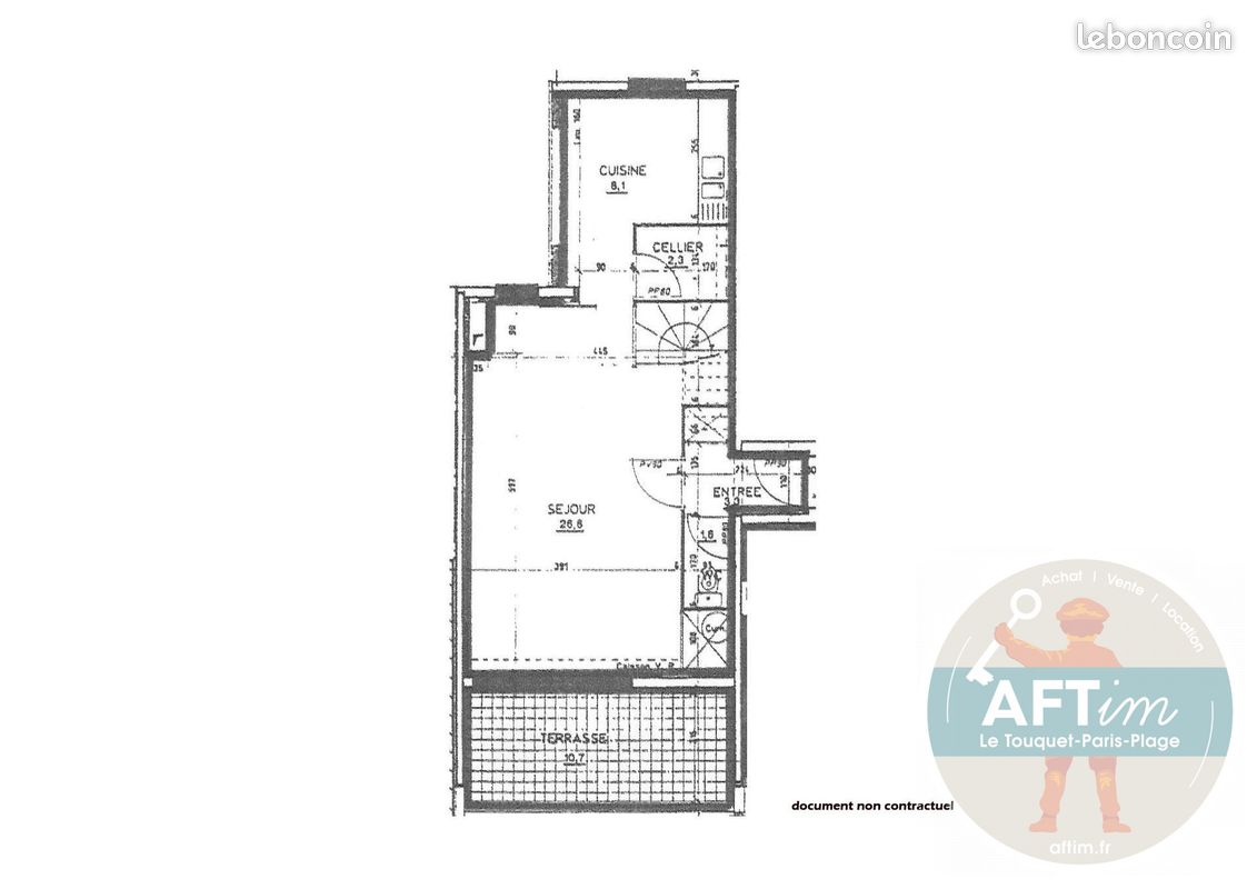 Appartement 3 pièces 68 m² (image 14)