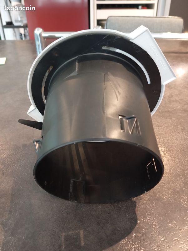 Bouche d'extraction PVC ALDES diamètre 125 mm (image 3)