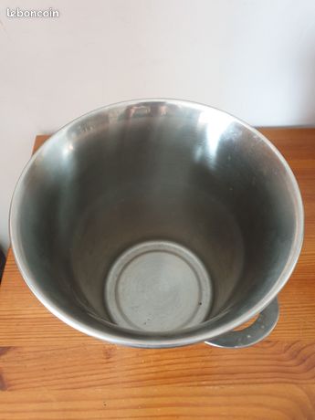 SEAU VIN CHAMPAGNE Guy DEGRENNE métal inox art déco table design France N4781 EUR 490,00 - FR