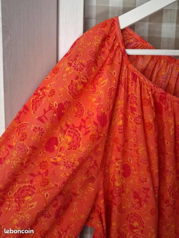 Jolie robe longue style Bohême, grande taille (image 9)